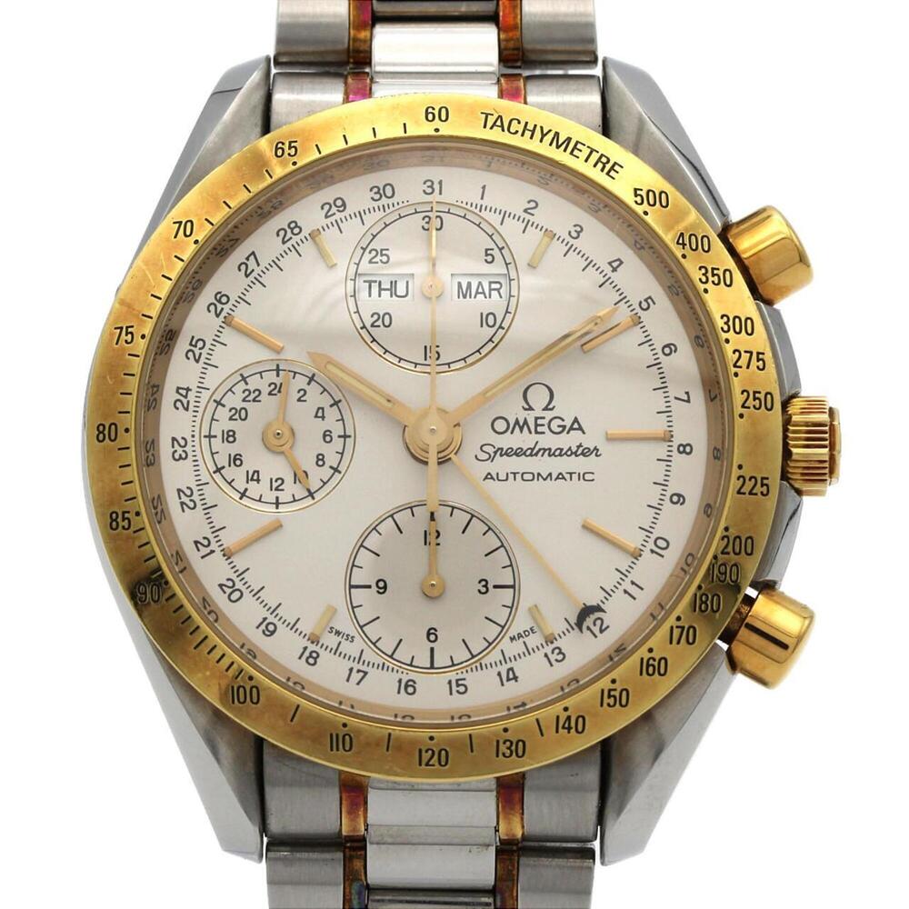 Omega Speedmaster Day-Date Two-Tone 3321.30 SSxYG Automatic Watch